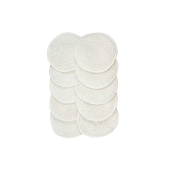 Make-up rondeller kologisk bomuld 10 stk - Moonbeam