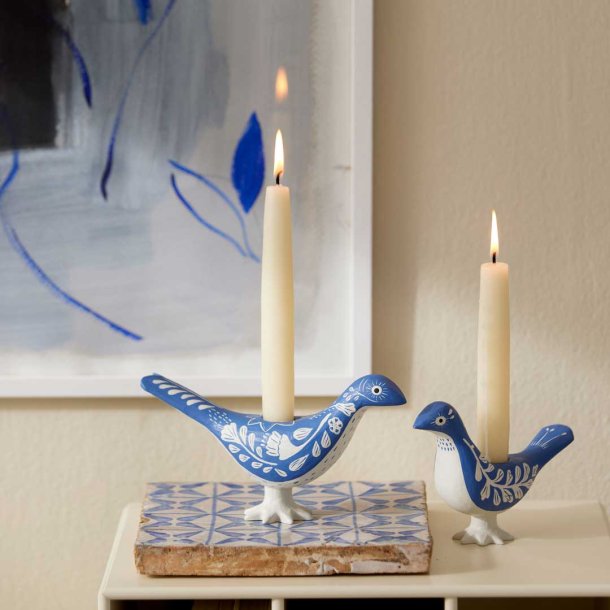 Bungalow lysestage - baby bird blue