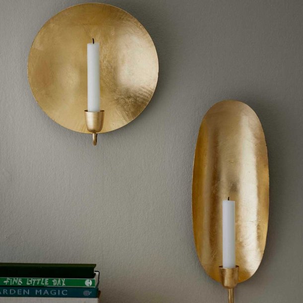 Vglysestage - golden oval wall light