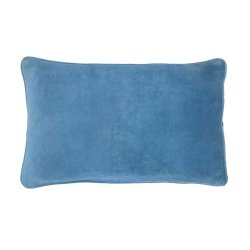 Bungalow pudebetrk velour 33x50cm - Velvet Atlantic