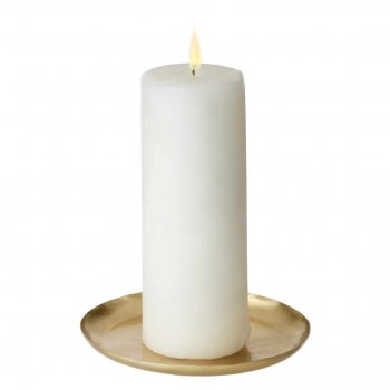 Bungalow dekorationsbakke rund 15cm - medium