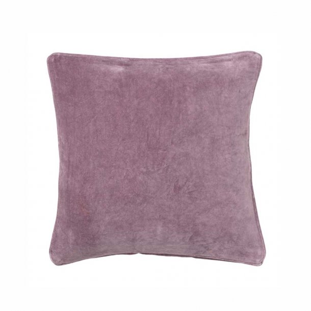 Pude velour 50x50 - Velvet mauve dark betrk