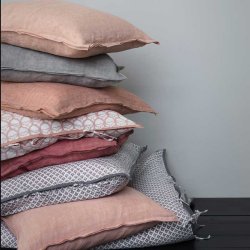 Bungalow pude hr 50x50 - Melon betrk