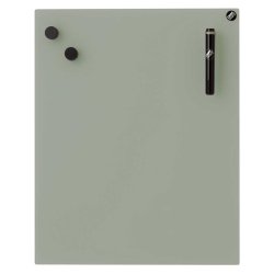 Chat-board magnetisk glastavle - Khaki