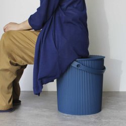 Japansk spand med lg - navy blue