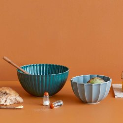 Finnsdottir Samsurium salatskl - dark sea