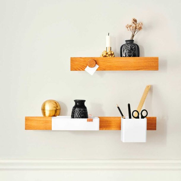 FLEX knap magnet 2 stk - black oak
