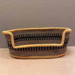 Hundekurv i naturflet - natur/sort