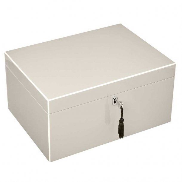 Smykkeskrin luxus 12 lag lak - sand large