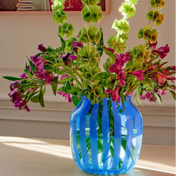 HAY Juice vase - wide light blue