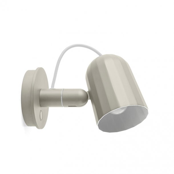 HAY vglampe - Noc Wall Button - off white