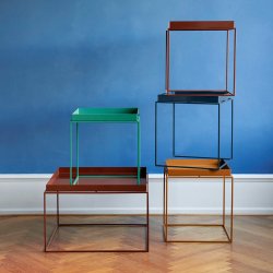 HAY Tray Table medium square - deep blue hjglans