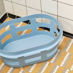 Hay vasketjskurv small - Soft Yellow