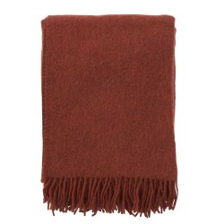 Klippan plaid 200 x 130 cm- Gotland rust
