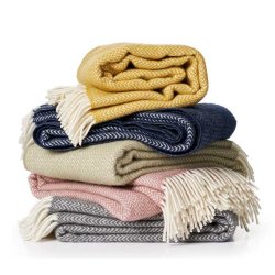 Klippan plaid Chevron - nude