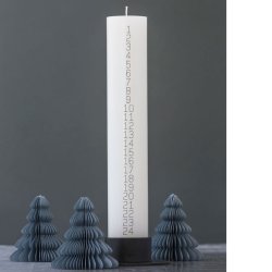 Circle stage til kalenderlys 5cm - sort