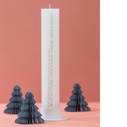 Kalenderlys monoline sorte tal - 5 cm diameter