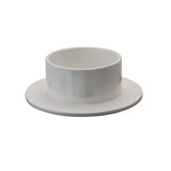 Circle stage til bloklys 6 cm - hvid