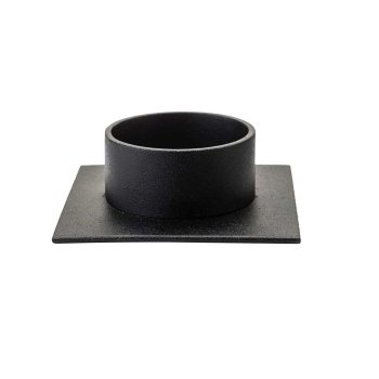 Square stage til bloklys 6 cm - sort