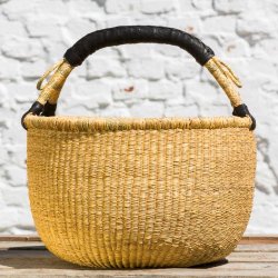 Bolga kurv fairtrade - natur