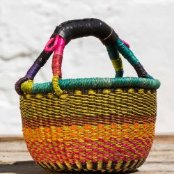 Bolga kurv traditionel unika - medium