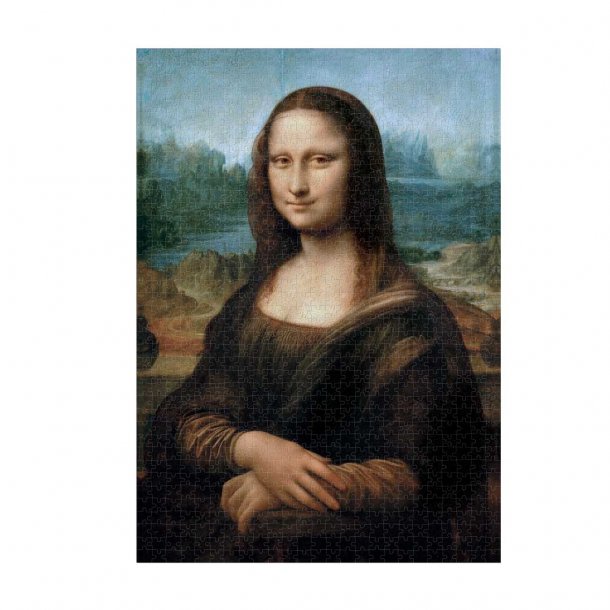 Puslespil Mona Lisa - 1000 brikker