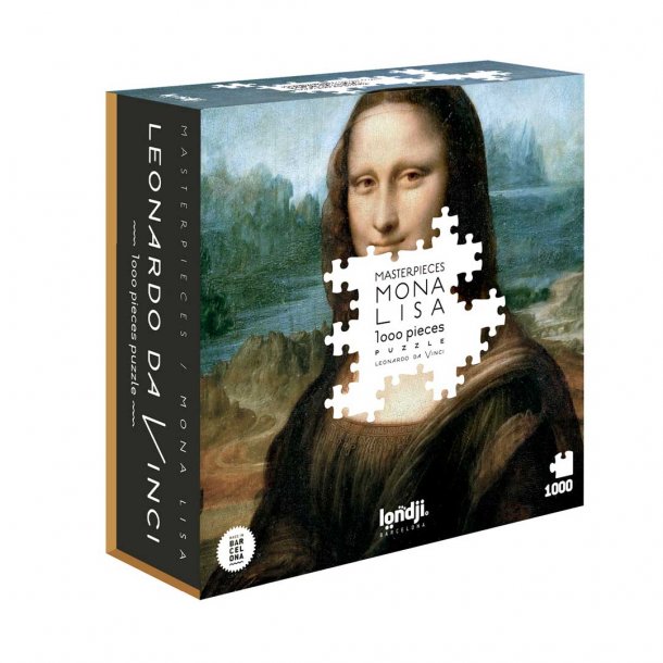 Puslespil Mona Lisa - 1000 brikker