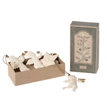 Maileg julepynt i gaveske - O holy night