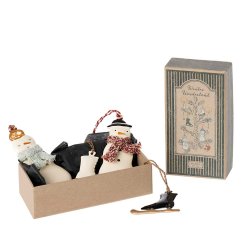 Maileg julepynt i gaveske - Winter wonderland