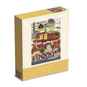 Puslespil i flotte design fra 250 til 1000 brikker