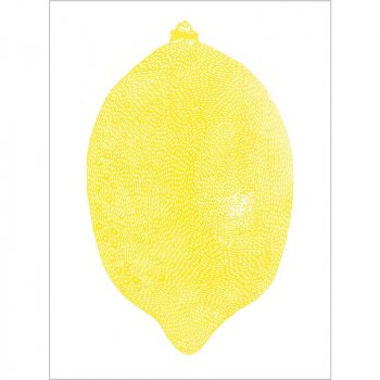 Monika Petersen 50x70 - Yellow Lemon