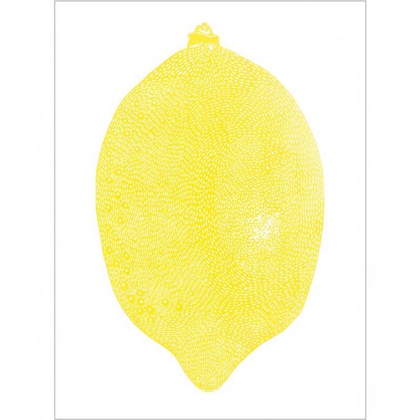 Monika Petersen 50x70 - Yellow Lemon