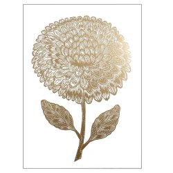 Monika Petersen 50x70 - Dahlia Gold/White