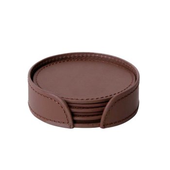 Coasters i lder 6 stk - elefant med elefant syninger