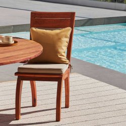 Pappelina Sunny pude udendrs 44x44cm - dark grey