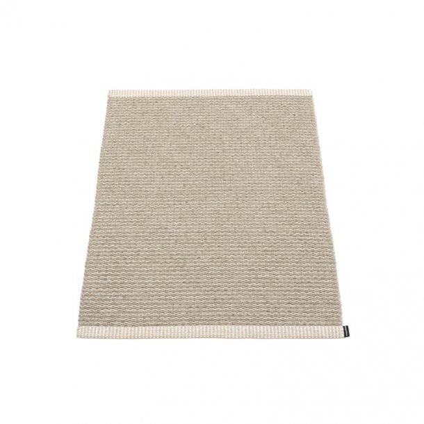 Pappelina Mono mtte med kant - dark linen