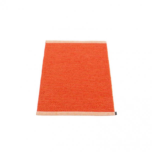 Pappelina Mono mtte med kant - pale orange