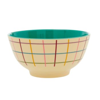 Rice melaminsk�l - Check Two tone