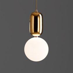 Parachilna Aballs loftlampe - golden
