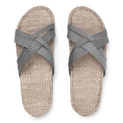 Shangies sandal - grey stripes