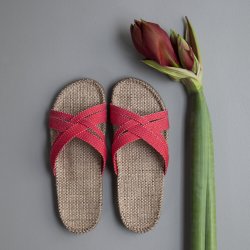 Shangies sandal - raspberry