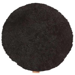 Shepherd Jill lammeskindshynde med tyk foring - carbon