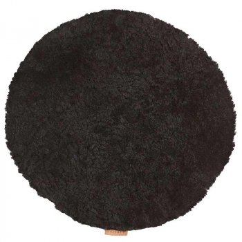 Shepherd Jill lammeskindshynde med tyk foring - carbon