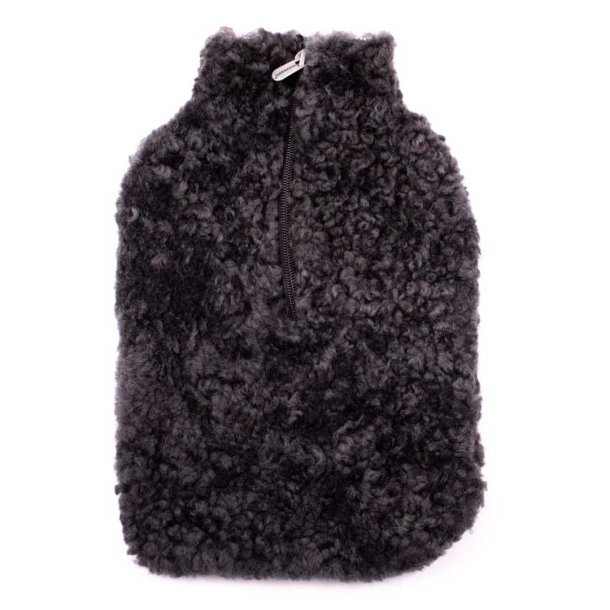 Varmedunk i lammeskind - Carbon