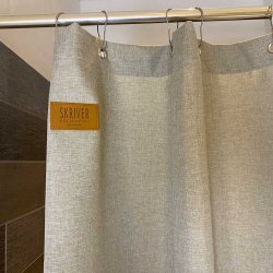 Badeforhng luxus 200x150 cm - Sand