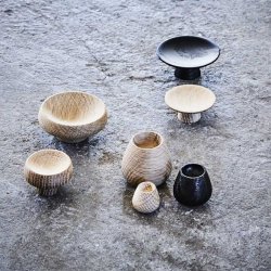 The Oak Men Cork knage/greb - black