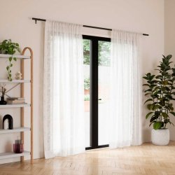 Gardinstang ZEN justrbar 81-163 cm - metal