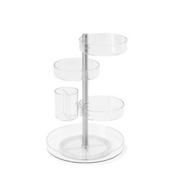 Organizer pirouette - clear/chrome