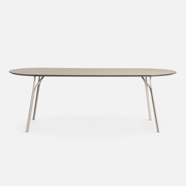 Woud Tree spisebord 220 cm - beige/beige