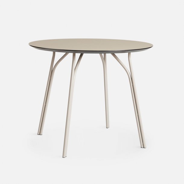 Woud Tree spisebord 90 - beige/beige